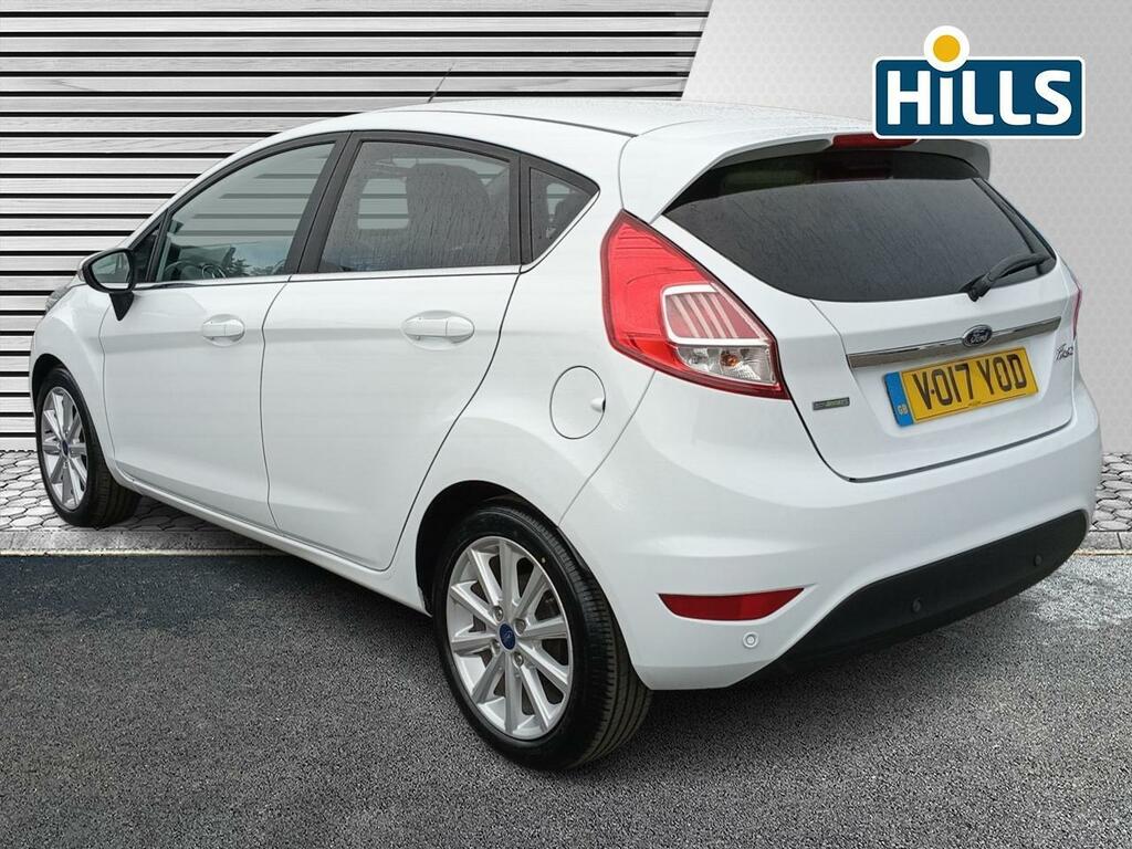Ford Fiesta 1.0T Ecoboost Titanium Hatchback Powers VO17YOD White #4