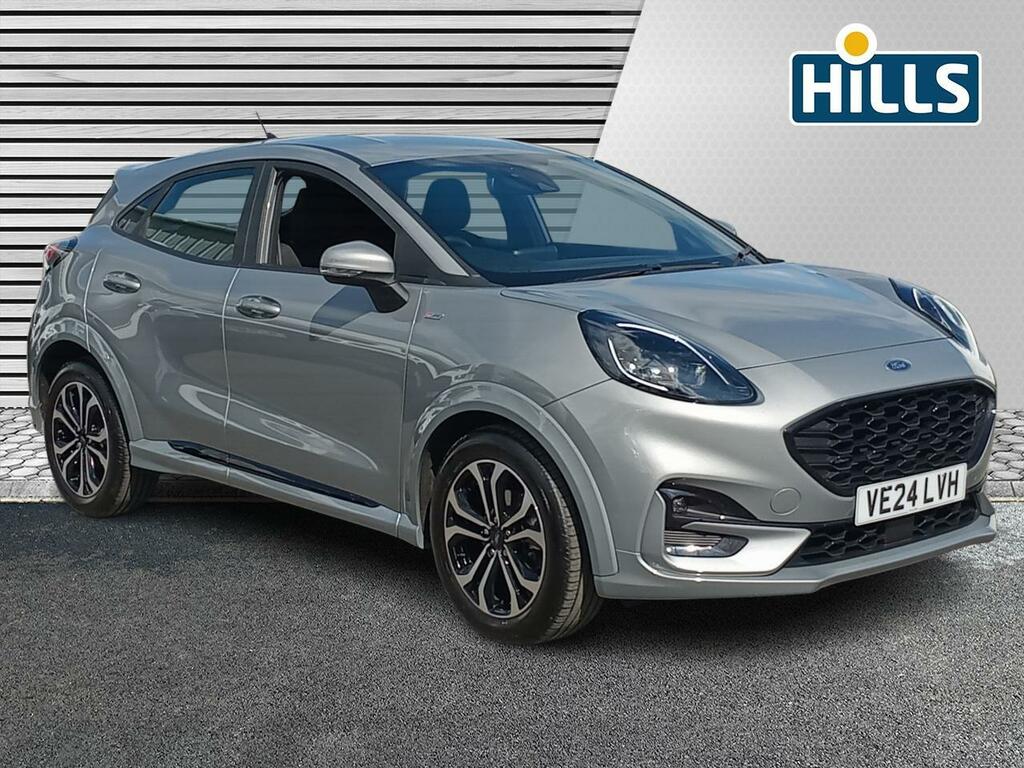 Ford Puma 1.0T Ecoboost Mhev St-line Dct Euro 6 Ss Silver