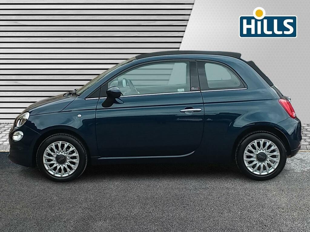 Fiat 500C 1.2 Lounge Convertible Dualogic Euro 6 Blue #5