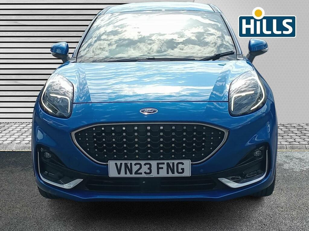 Ford Puma 1.0T Ecoboost Mhev St-line Vignale Euro 6 Ss VN23FNG Blue #4