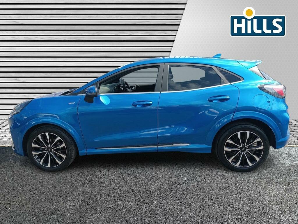 Ford Puma 1.0T Ecoboost Mhev St-line Vignale Euro 6 Ss VN23FNG Blue #5