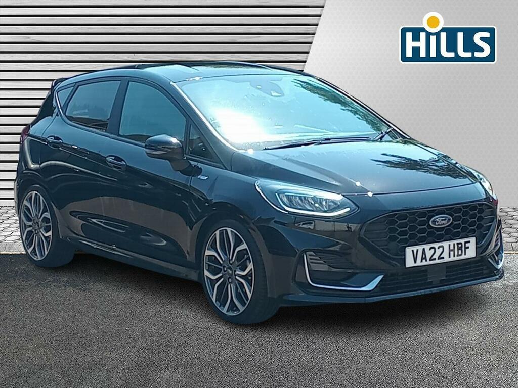 Ford Fiesta 1.0T Ecoboost Mhev St-line Vignale Hatchback P Black