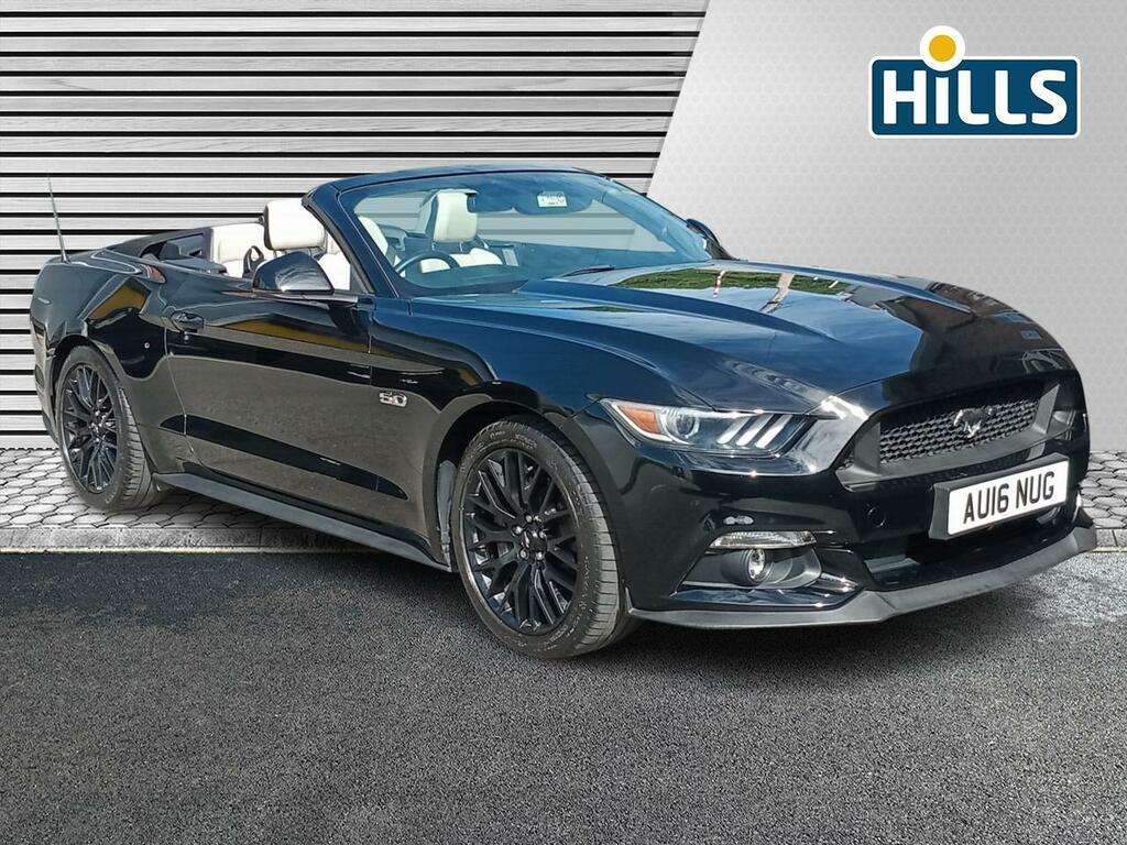 Ford Mustang 5.0 V8 Gt Selshift Euro 6 Black