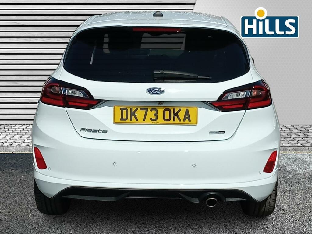 Ford Fiesta 1.0T Ecoboost Mhev St-line X Edition Hatchback DK73OKA White #6