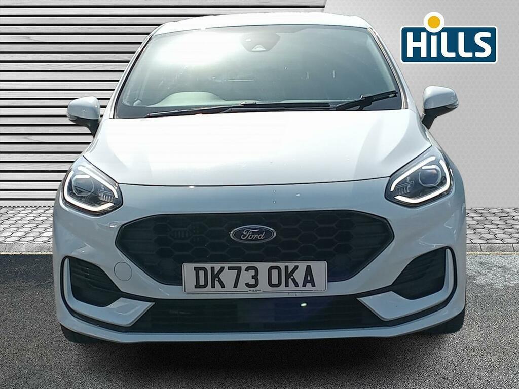 Ford Fiesta 1.0T Ecoboost Mhev St-line X Edition Hatchback DK73OKA White #2