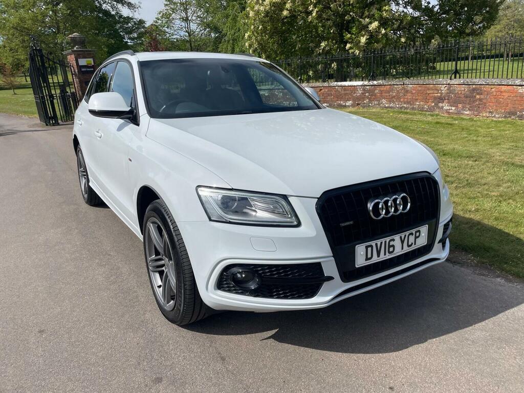 Audi Q5 2.0 Tdi S Line Plus S Tronic Quattro Euro 6 Ss White