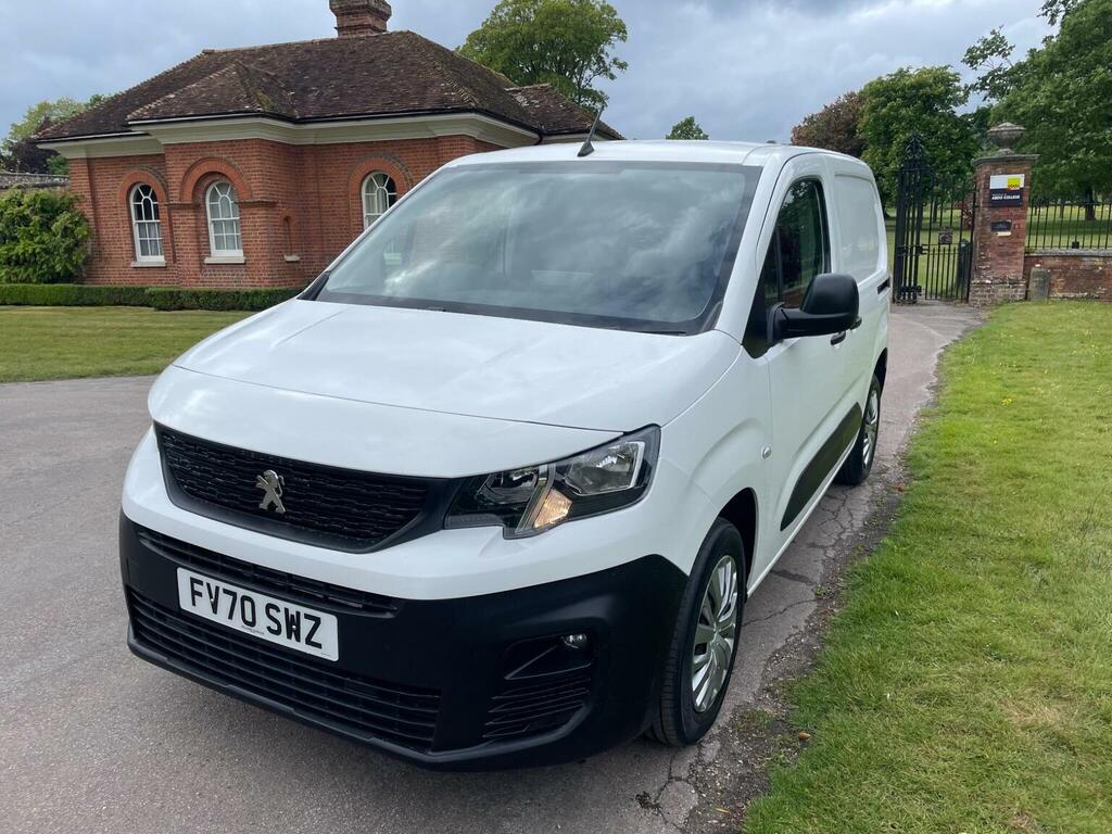 Peugeot Partner 1.5 Bluehdi 1000 Professional Standard Panel Van S White #5