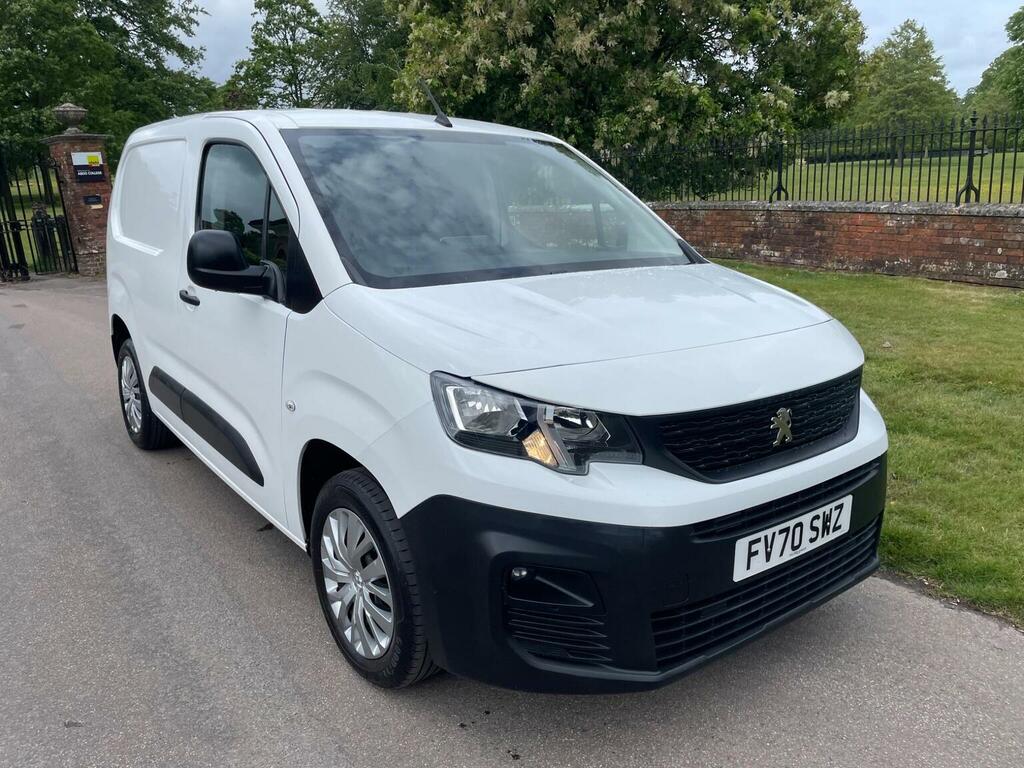 Peugeot Partner 1.5 Bluehdi 1000 Professional Standard Panel Van S White