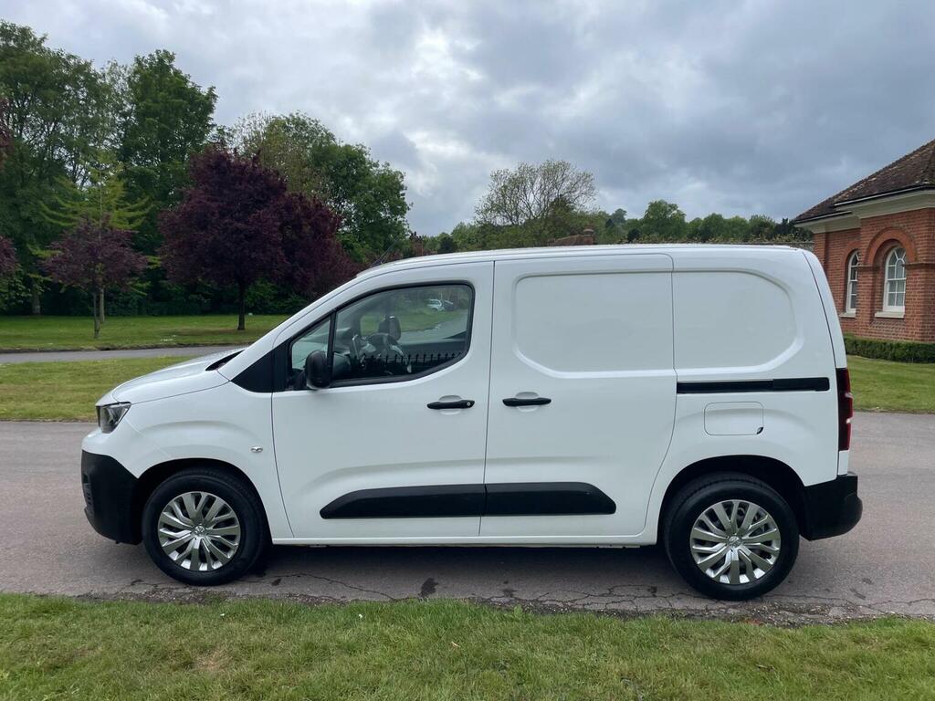 Peugeot Partner 1.5 Bluehdi 1000 Professional Standard Panel Van S White #6