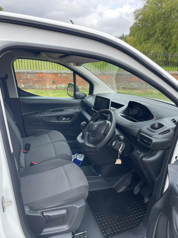 Peugeot Partner 1.5 Bluehdi 1000 Professional Standard Panel Van S White #3