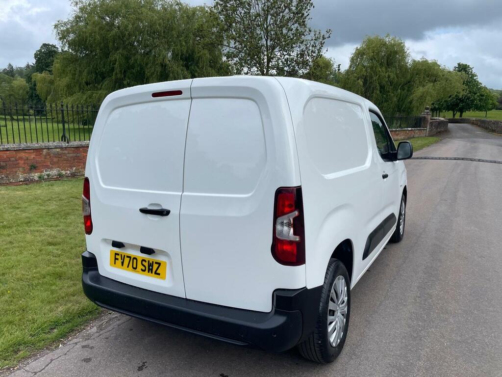 Peugeot Partner 1.5 Bluehdi 1000 Professional Standard Panel Van S White #4