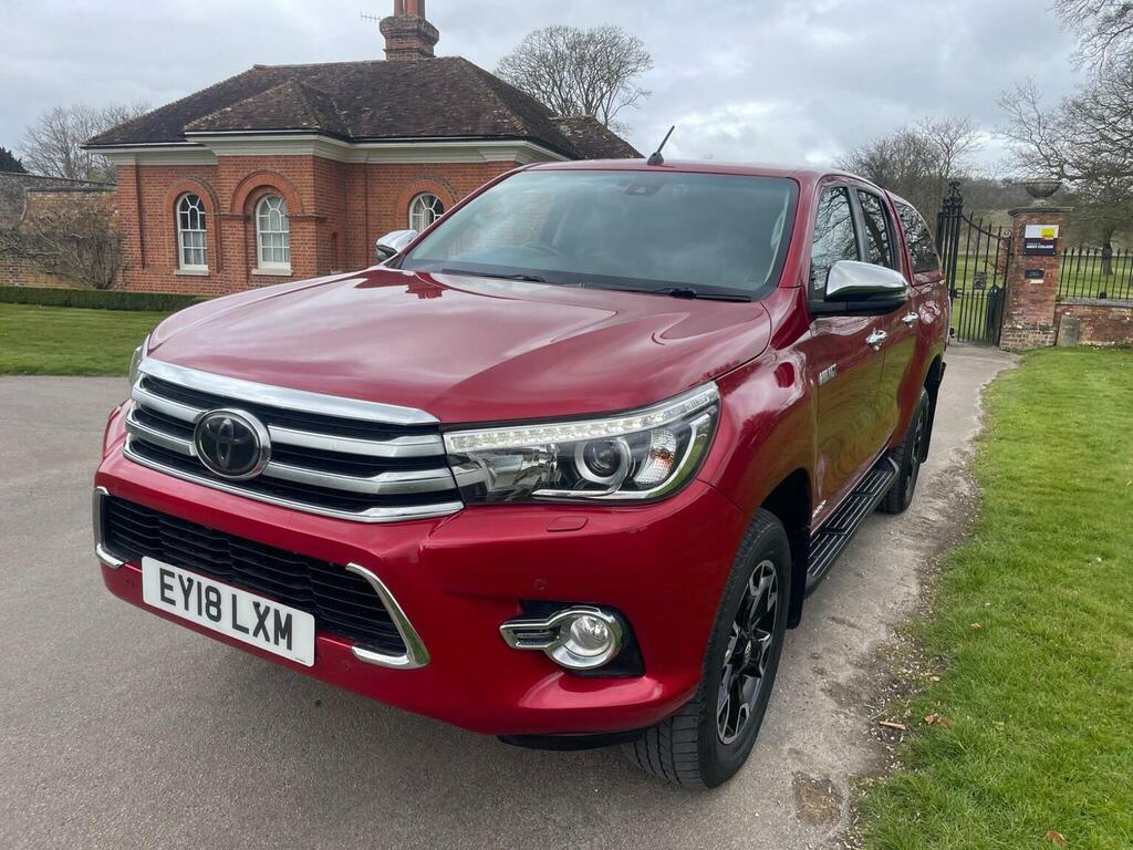 Toyota HILUX 2.4 D-4d Invincible X 4Wd Euro 6 Ss T EY18LXM Red #5