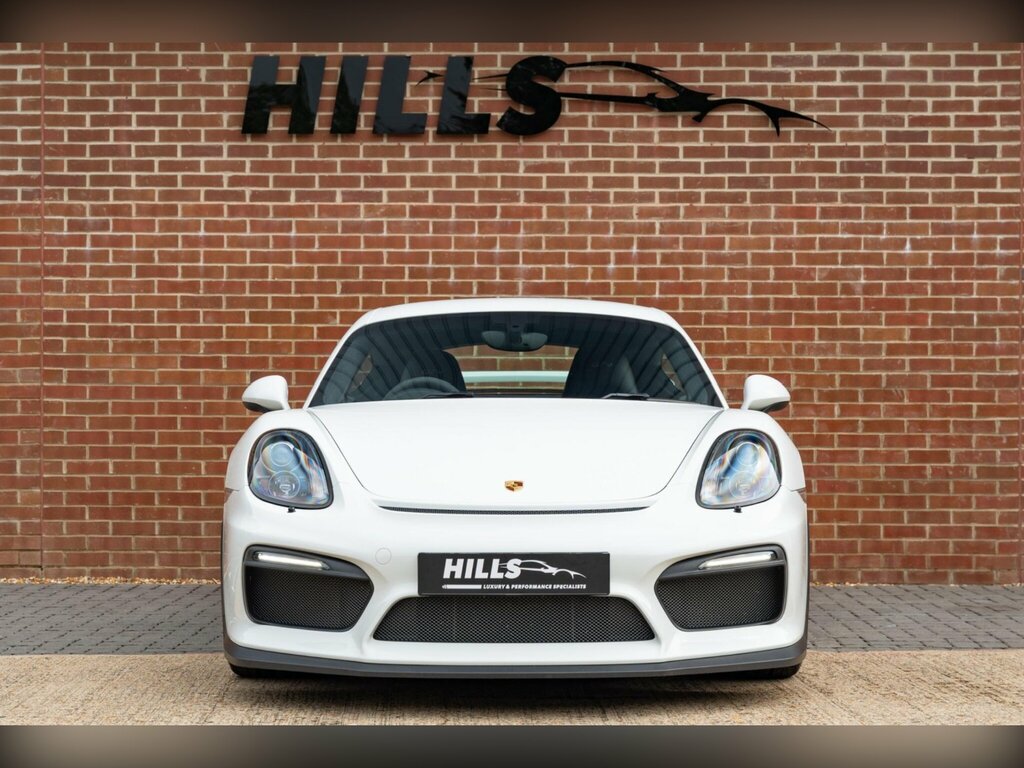 Porsche Cayman 3.8 981 Gt4 Euro 6 White #2