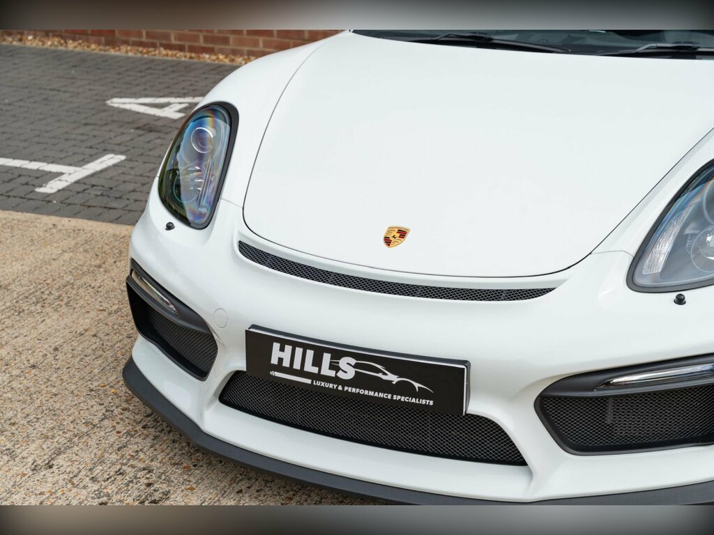 Porsche Cayman 3.8 981 Gt4 Euro 6 White #4