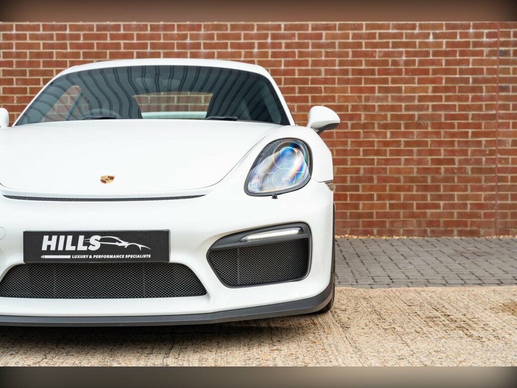Porsche Cayman 3.8 981 Gt4 Euro 6 White #5