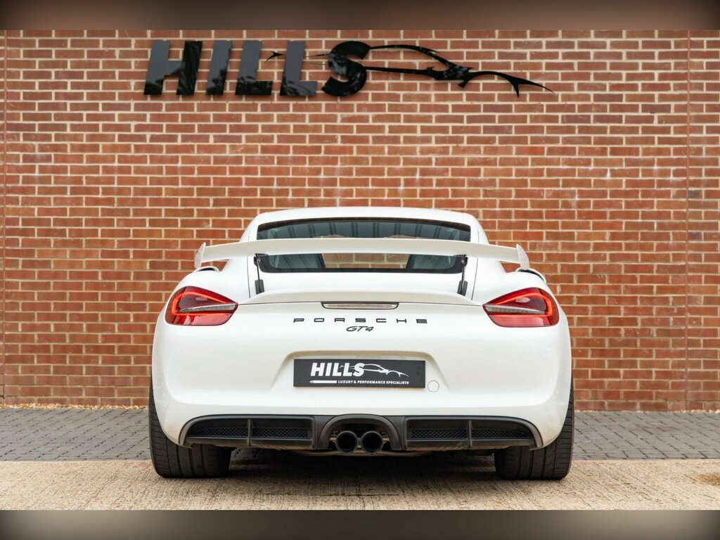 Porsche Cayman 3.8 981 Gt4 Euro 6 White #6