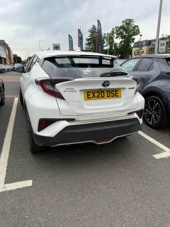 Toyota C-Hr 1.8 Vvt-h Excel Cvt Euro 6 Ss EX20DSE White #2