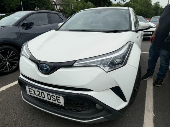 Toyota C-Hr 1.8 Vvt-h Excel Cvt Euro 6 Ss White
