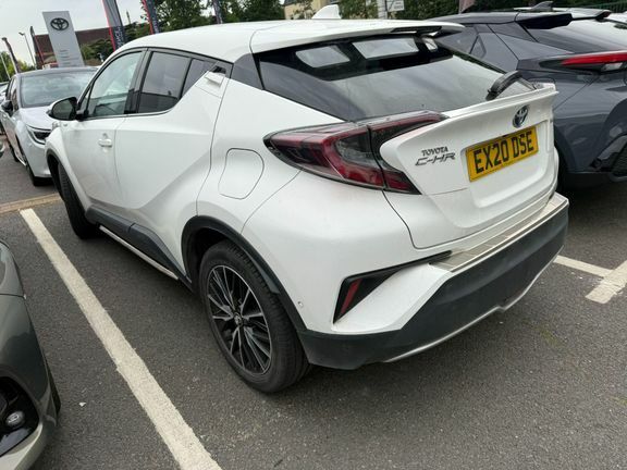 Toyota C-Hr 1.8 Vvt-h Excel Cvt Euro 6 Ss EX20DSE White #3
