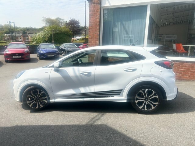 Ford Puma 2020 1.0T Ecoboost Mhev St-line Suv Man DA20LCN White #4