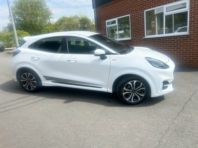 Ford Puma 2020 1.0T Ecoboost Mhev St-line Suv Man DA20LCN White #2