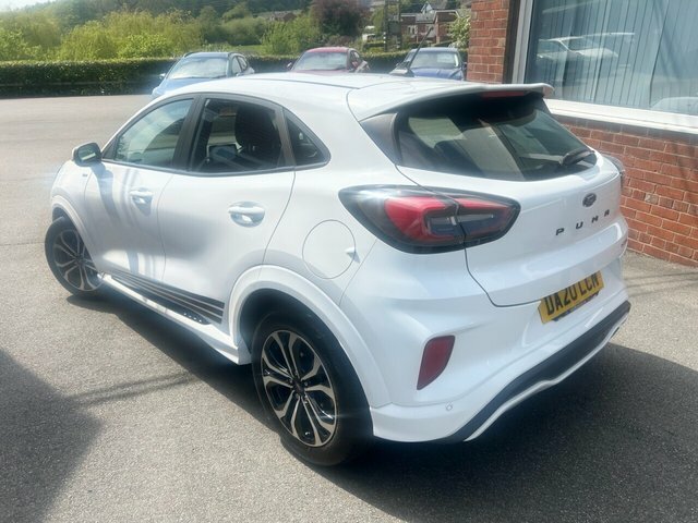 Ford Puma 2020 1.0T Ecoboost Mhev St-line Suv Man DA20LCN White #5