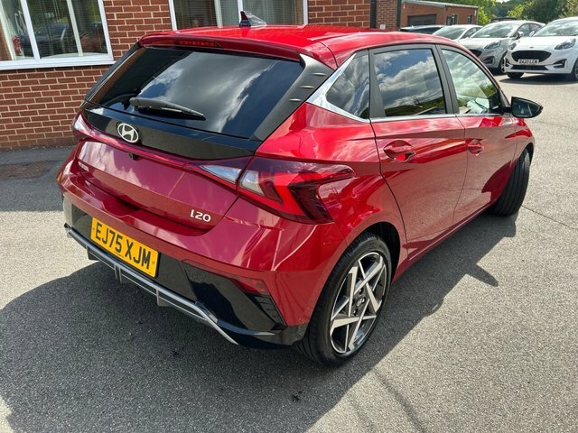 Hyundai I20 2025 1.0 T-gdi Premium Hatchback Dct Eu EJ75XJM Red #3