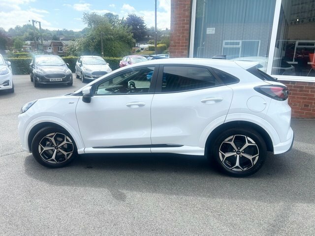 Ford Puma 2025 1.0T Ecoboost Mhev St-line Suv Hyb WV25UDY White #2