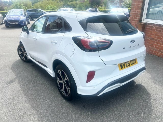 Ford Puma 2025 1.0T Ecoboost Mhev St-line Suv Hyb WV25UDY White #3