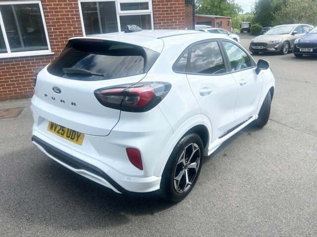 Ford Puma 2025 1.0T Ecoboost Mhev St-line Suv Hyb WV25UDY White #4