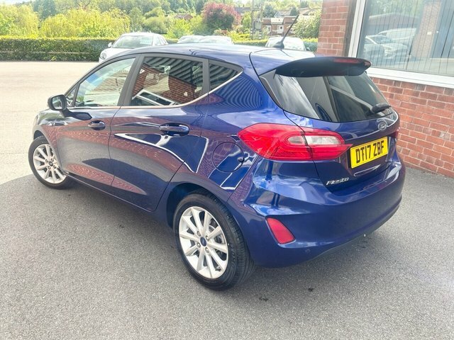 Ford Fiesta 2017 1.0T Ecoboost Titanium Hatchback M DT17ZBF Blue #3