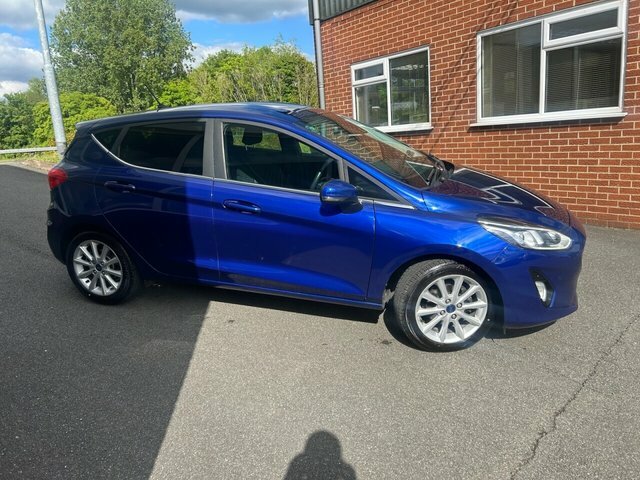 Ford Fiesta 2017 1.0T Ecoboost Titanium Hatchback M DT17ZBF Blue #4