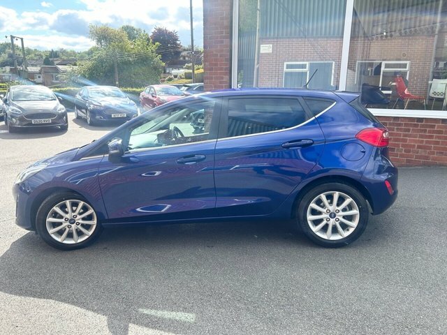 Ford Fiesta 2017 1.0T Ecoboost Titanium Hatchback M DT17ZBF Blue #2