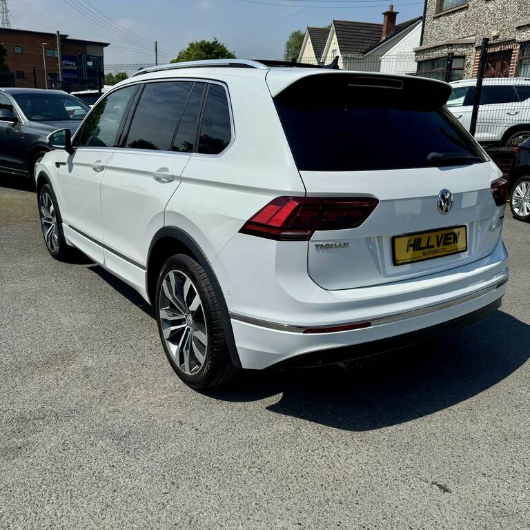Volkswagen Tiguan 2.0 Tdi 150 4Motion R-line Tech Dsg BL69GPX White #2