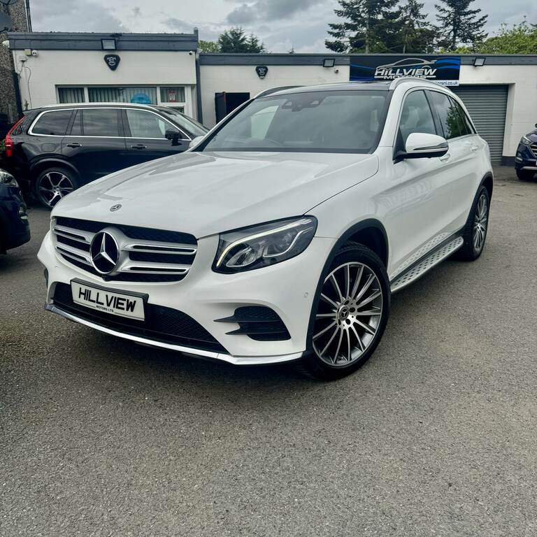 Mercedes-Benz GLC Class Glc 350D 4Matic Amg Line Prem Plus 9G-tronic White #4