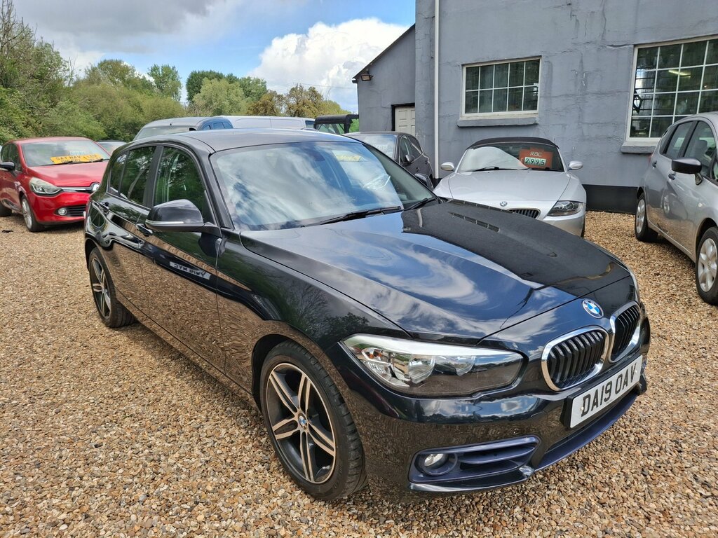 BMW 1 Series 1.5 118I Sport Hatchback Euro 6 Black