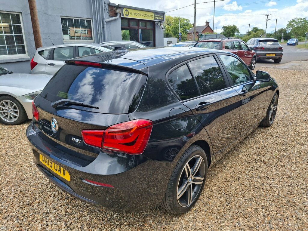 BMW 1 Series 1.5 118I Sport Hatchback Euro 6 DA19OAV Black #3