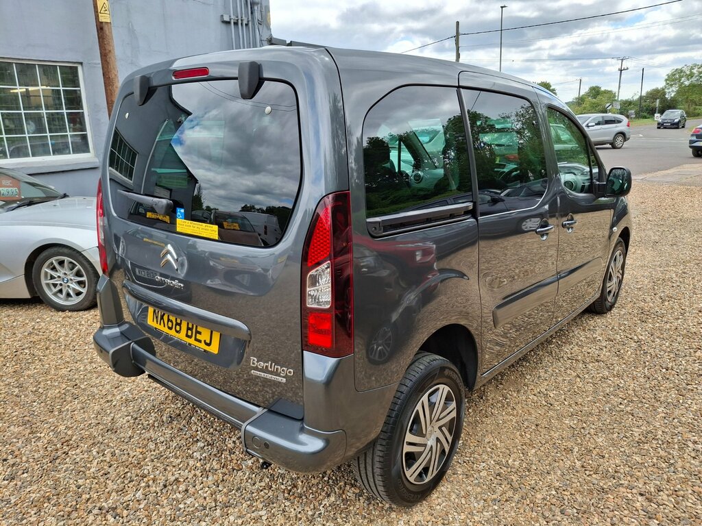 Citroen Berlingo 1.6 Bluehdi Feel Multispace Mpv NK68BEJ Grey #3