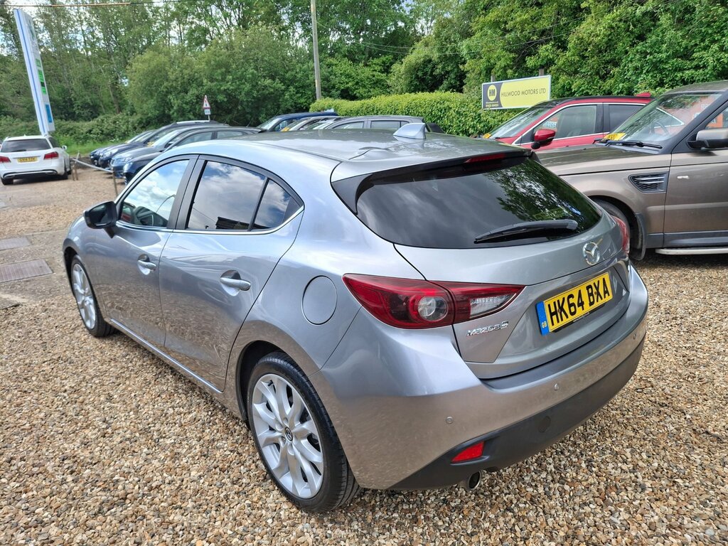 Mazda 3 2.0 Skyactiv-g Sport Nav Hatchback Silver #4