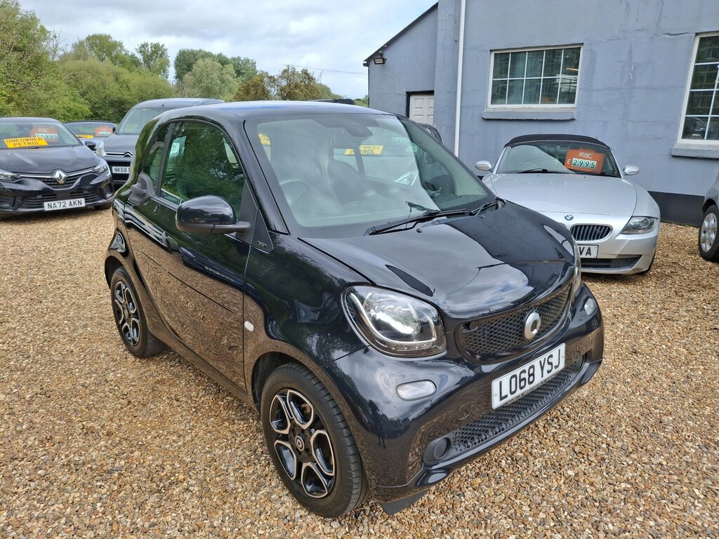 Smart Fortwo Coupe 0.9T Prime Premium Coupe Twinamic Eur Black
