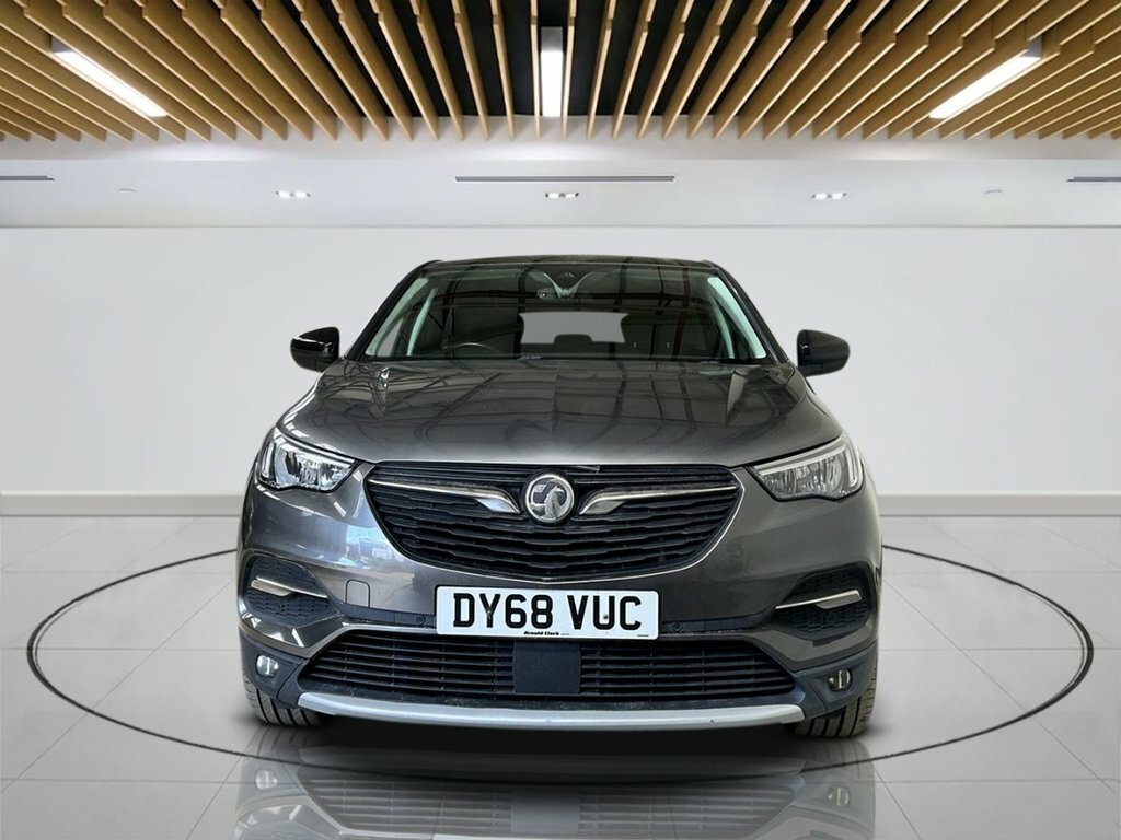 Vauxhall Grandland X 1.2L Elite Nav DY68VUC Grey #2