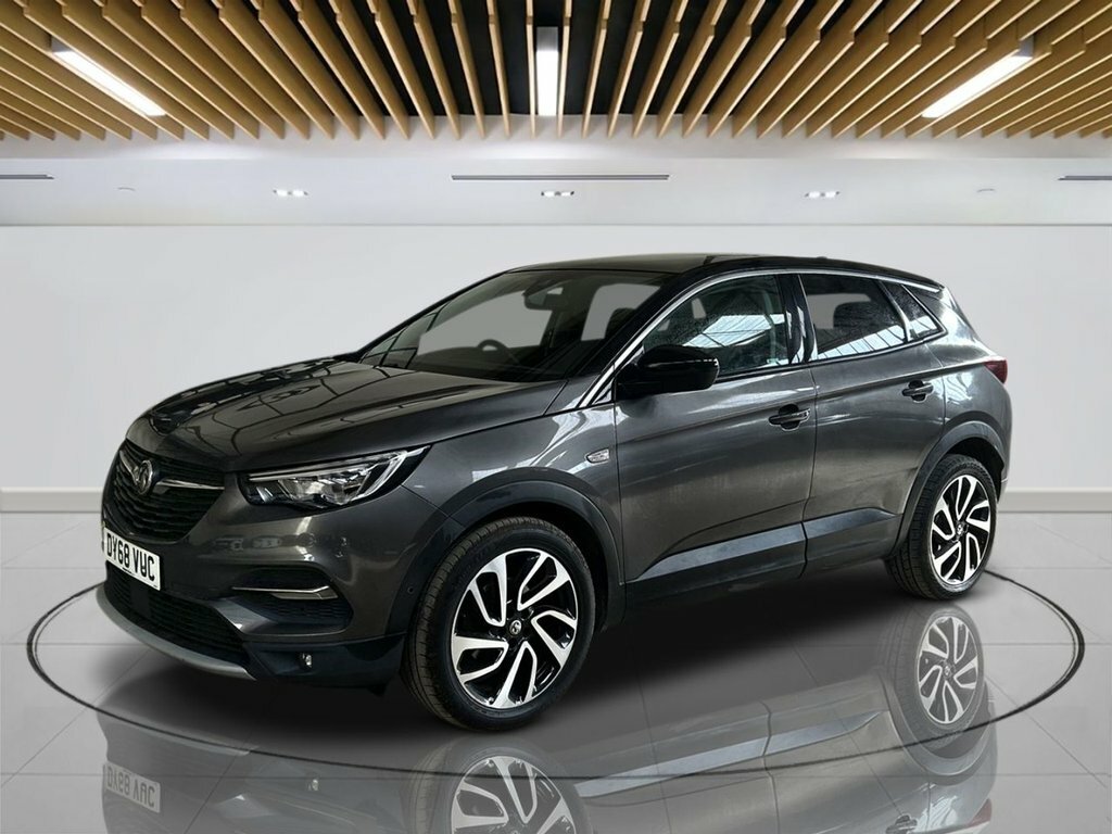 Vauxhall Grandland X 1.2L Elite Nav DY68VUC Grey #4