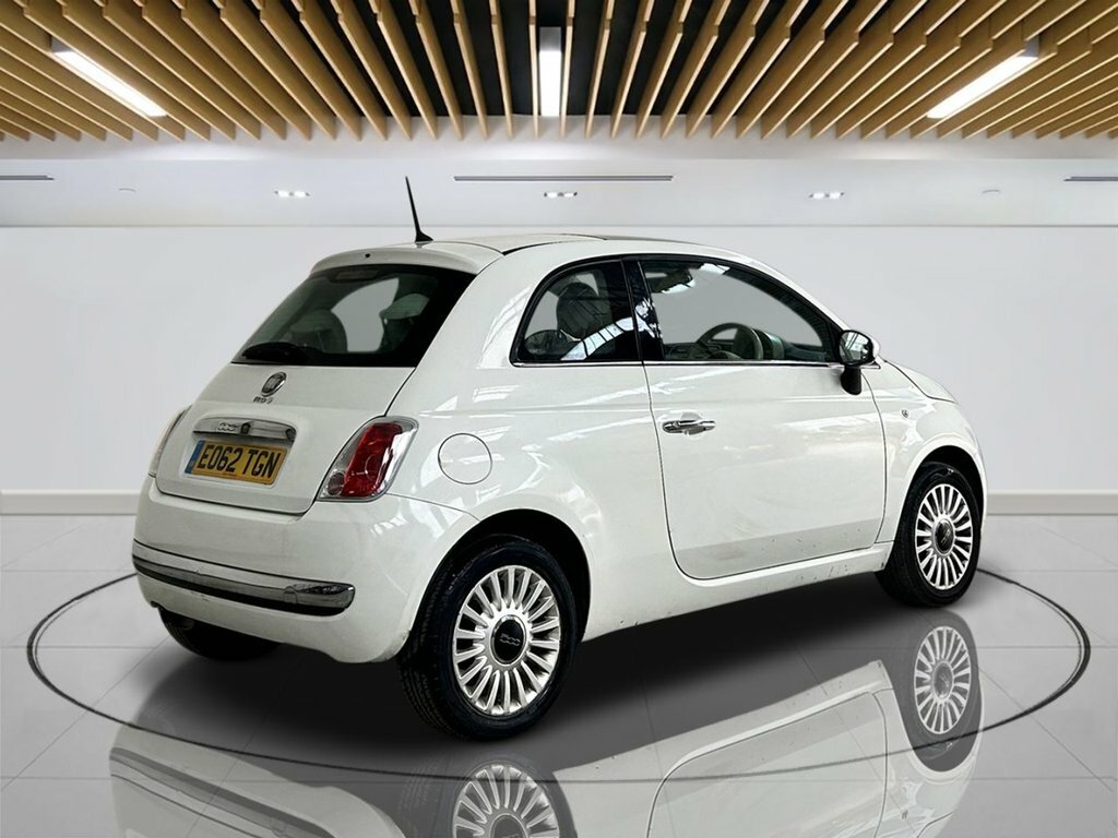 Fiat 500 1.2L Lounge EO62TGN White #5