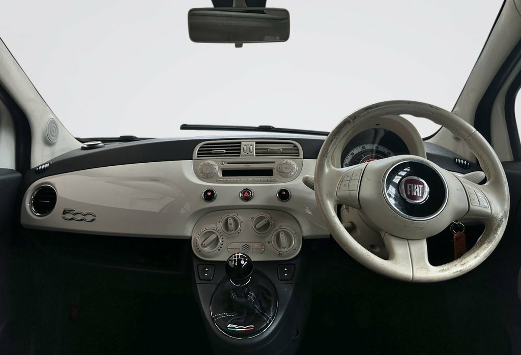 Fiat 500 1.2L Lounge EO62TGN White #3
