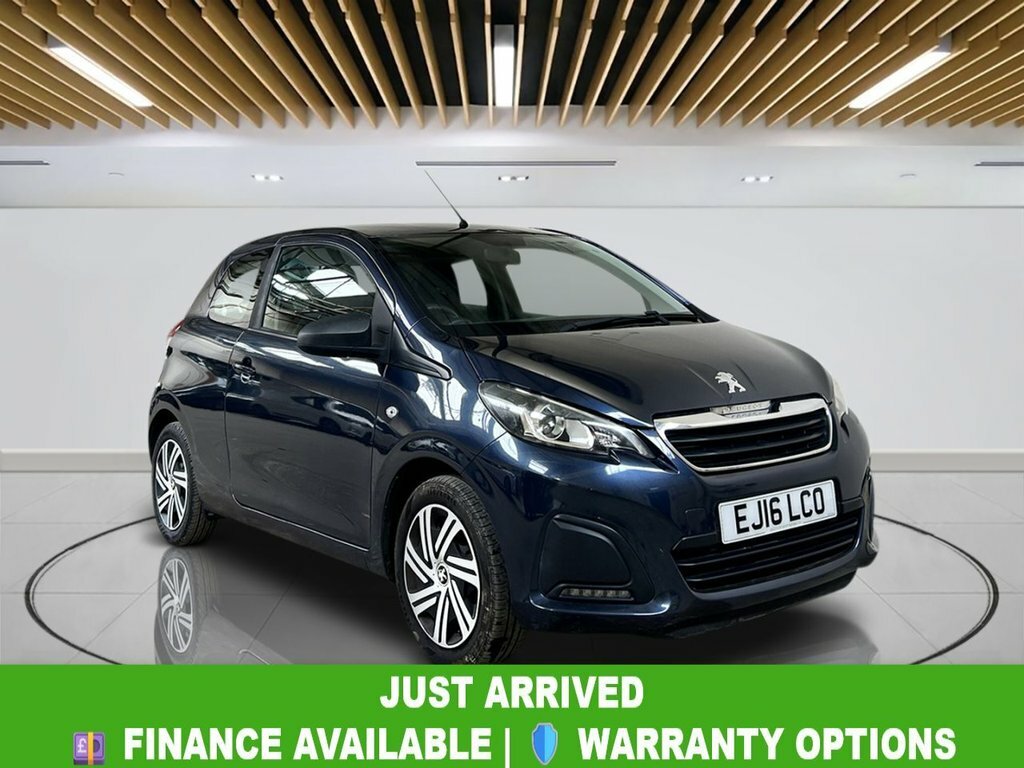 Peugeot 108 Hatchback Blue