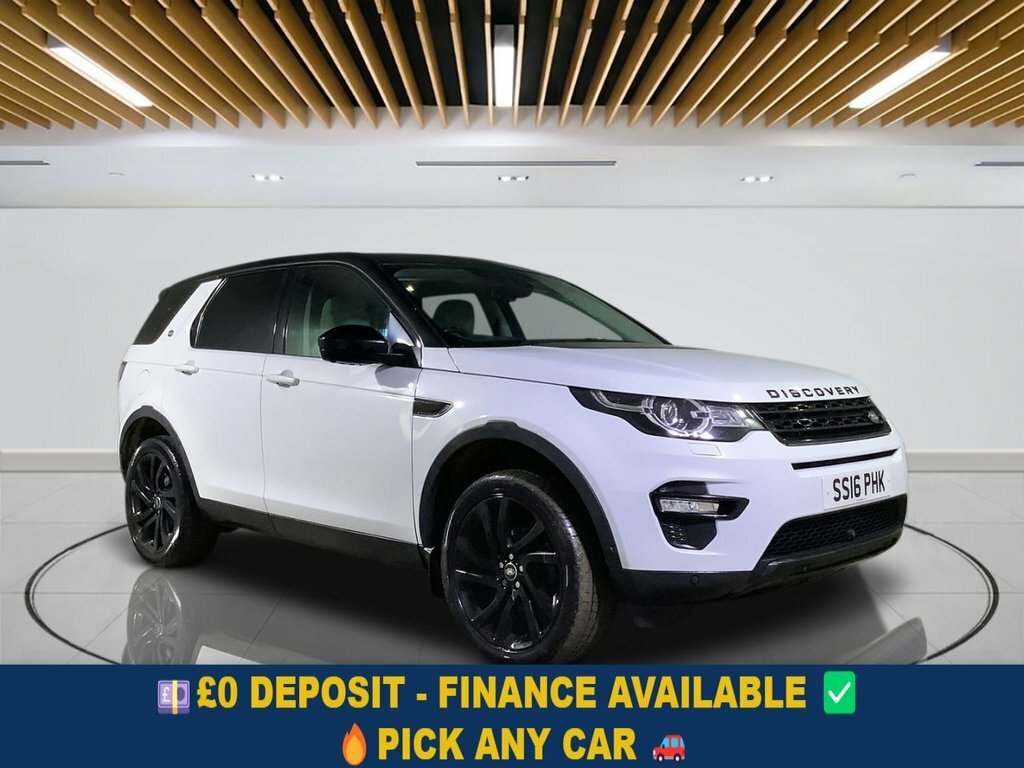 Land Rover Discovery Sport 2L Hse Black White