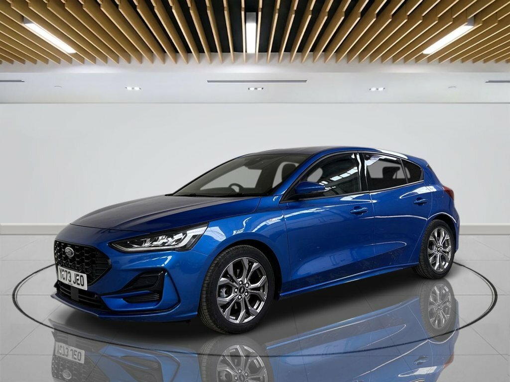 Ford Focus 1L St-line YC73JEO Blue #4