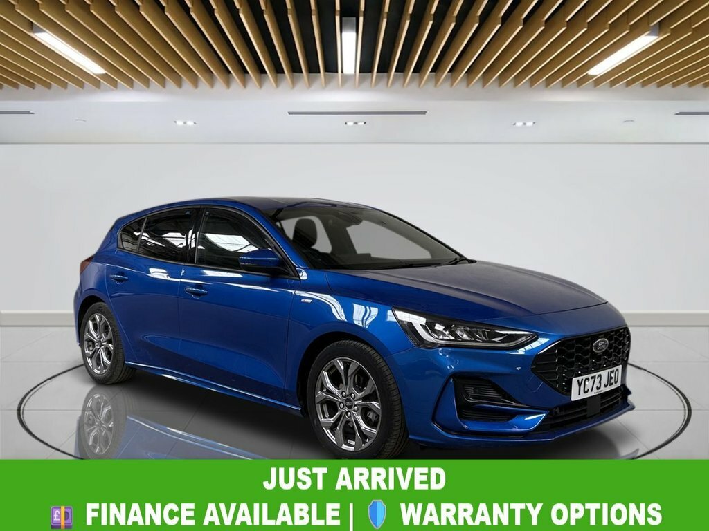 Ford Focus 1L St-line Blue