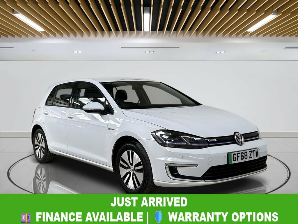 Volkswagen e-Golf Hatchback White