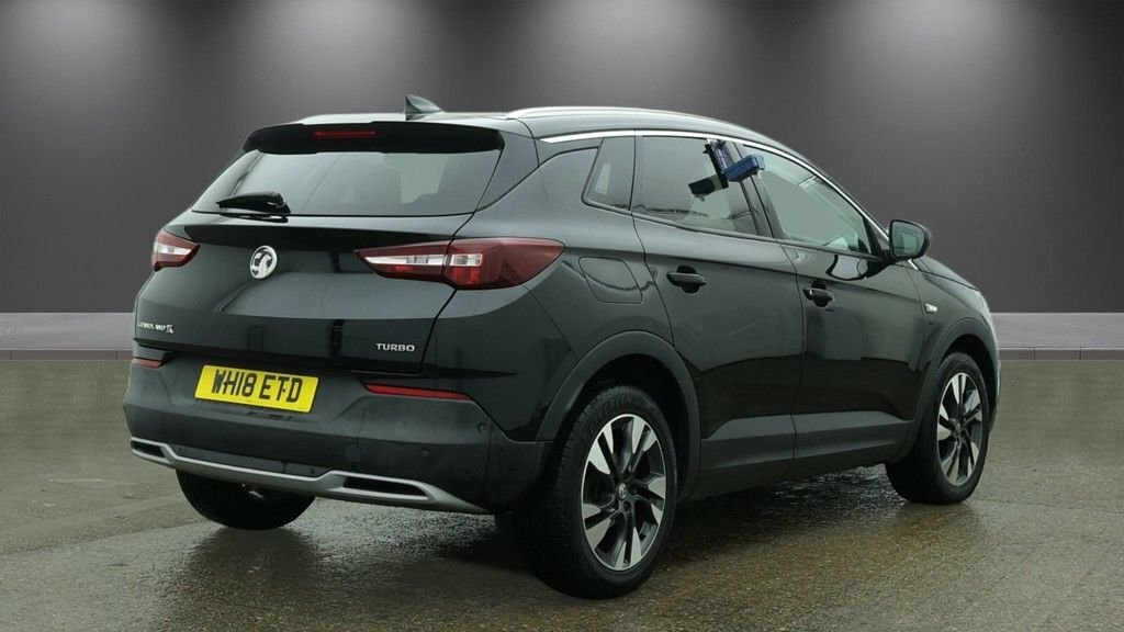 Vauxhall Grandland X 1.2L Sport Nav WH18ETD Black #4
